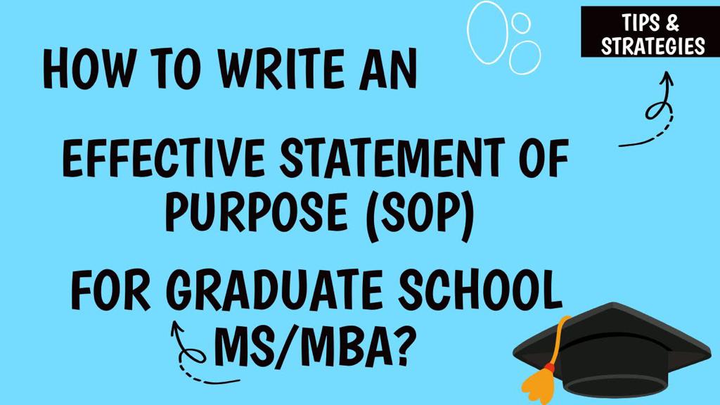 how to write a great sop