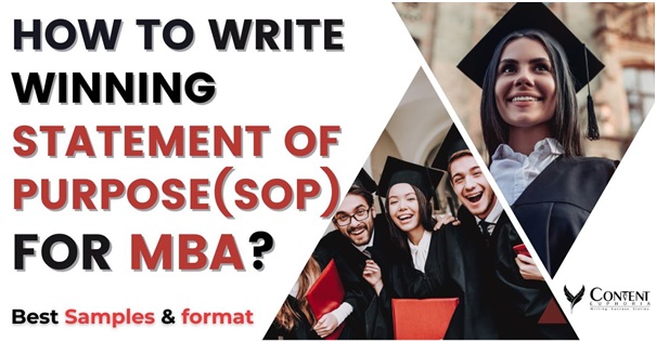 Winning SOP for MBA