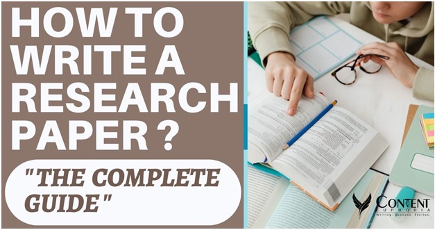 how to complete a research paper