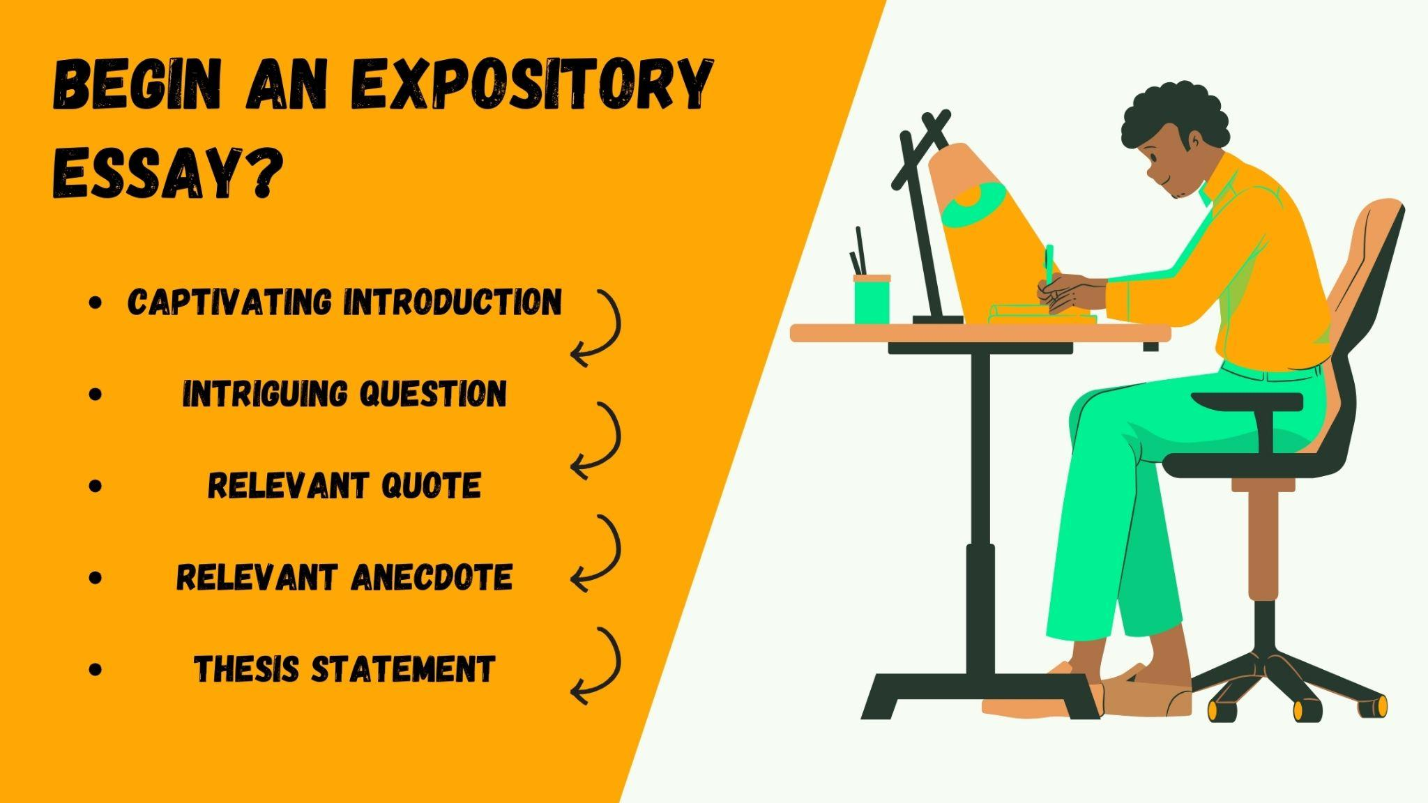 How to start an Expository essay