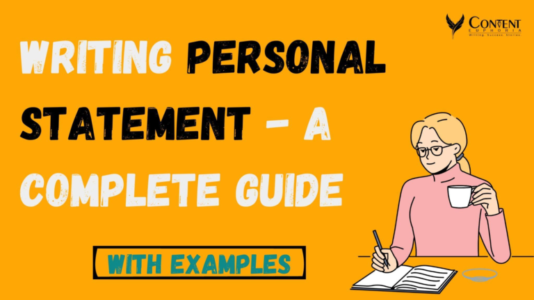How to Write a Compelling Personal Statement - Complete Guide | Content ...