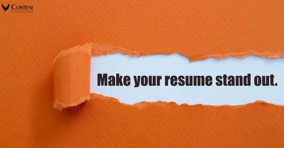 resume writing services pune